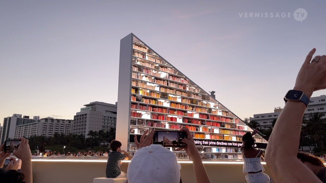 Es Devlin: Library of Us / Faena Beach, Miami Beach