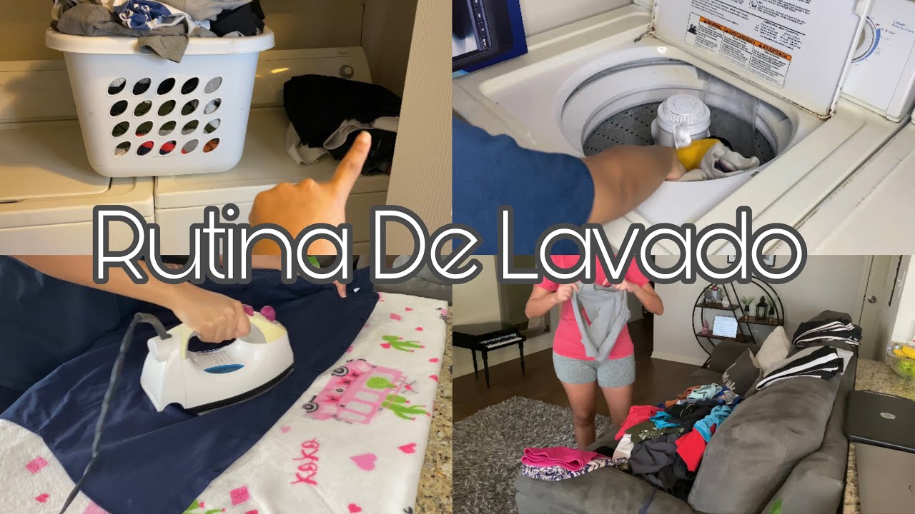 MOTIVACION PARA LAVAR TU ROPA Rutina De Lavado 🧼