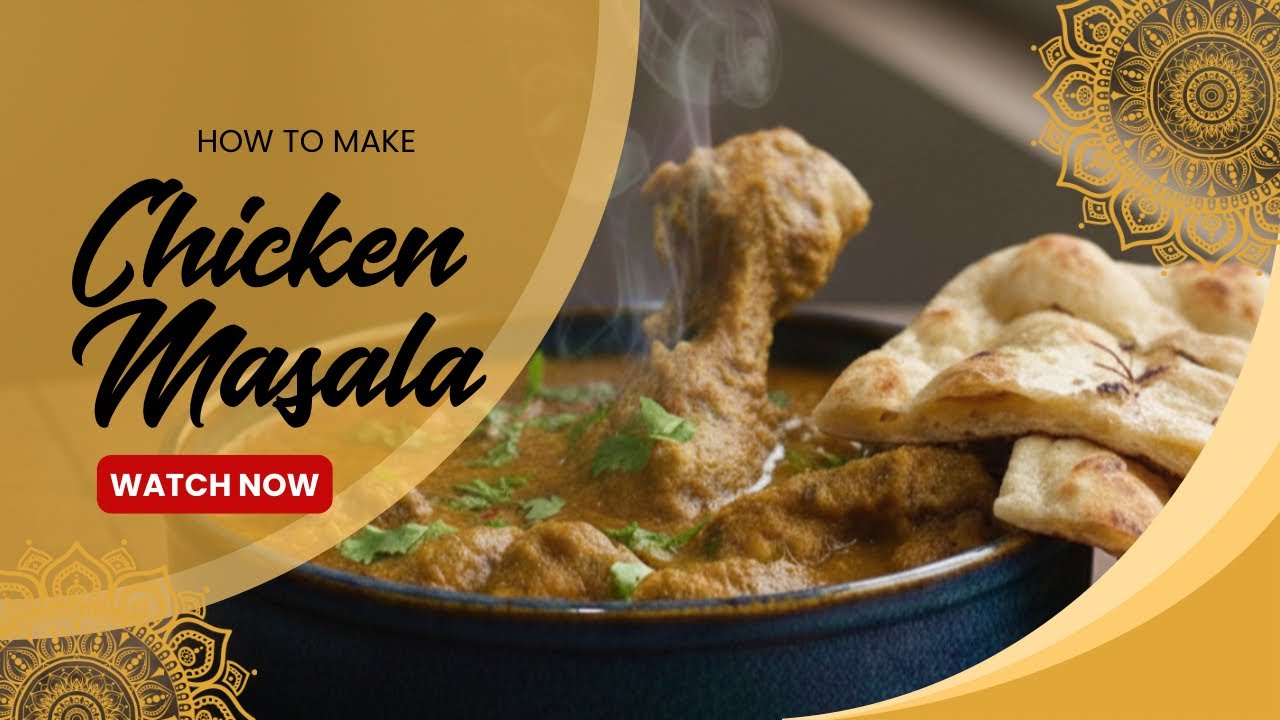 Restaurant-Style Chicken Masala at Home | Quick & Tasty🐔
