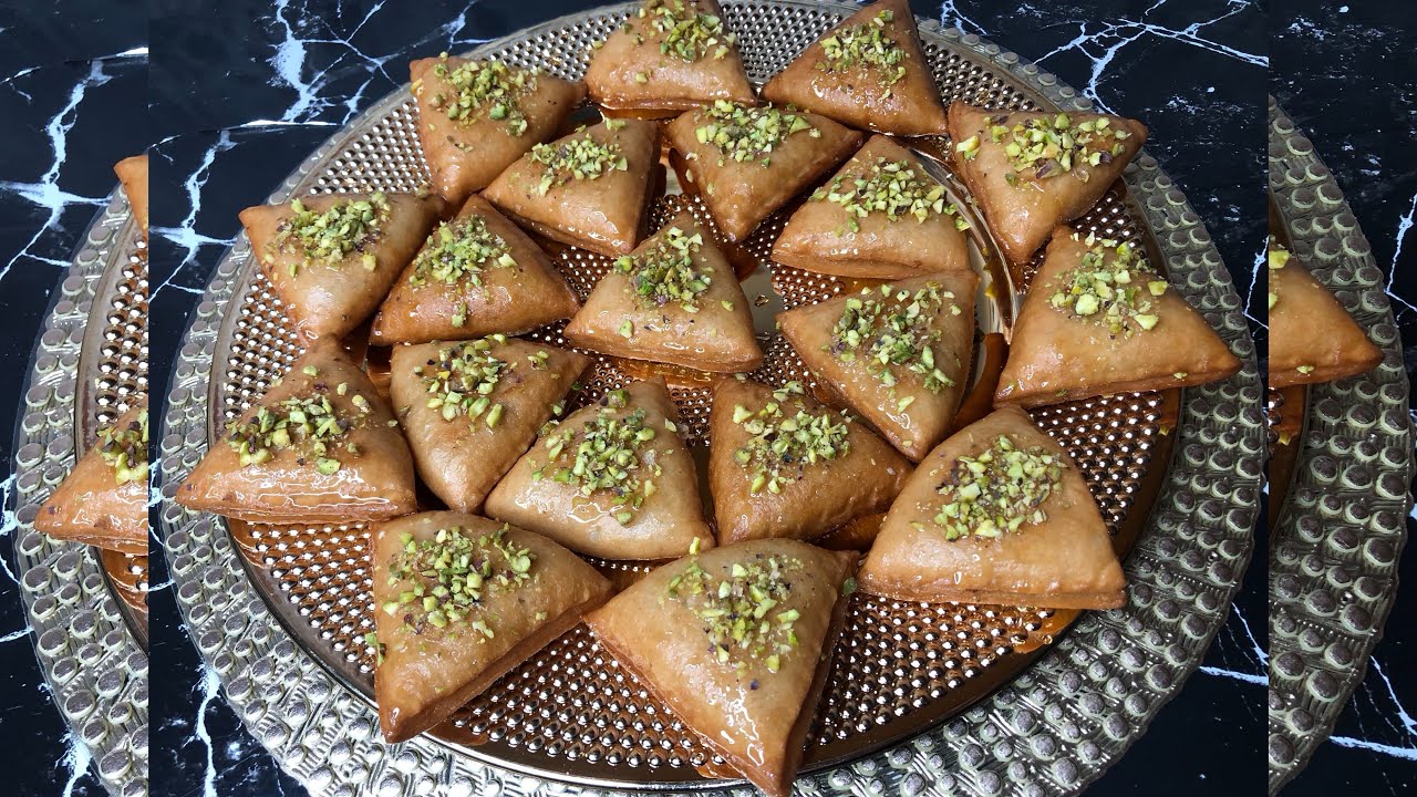 🌙 صامصة العيد الجزائرية بخطوات بسيطة وسهلة | طعم ولا أروع💫🐝🥮#وصفات_djamilacooks 