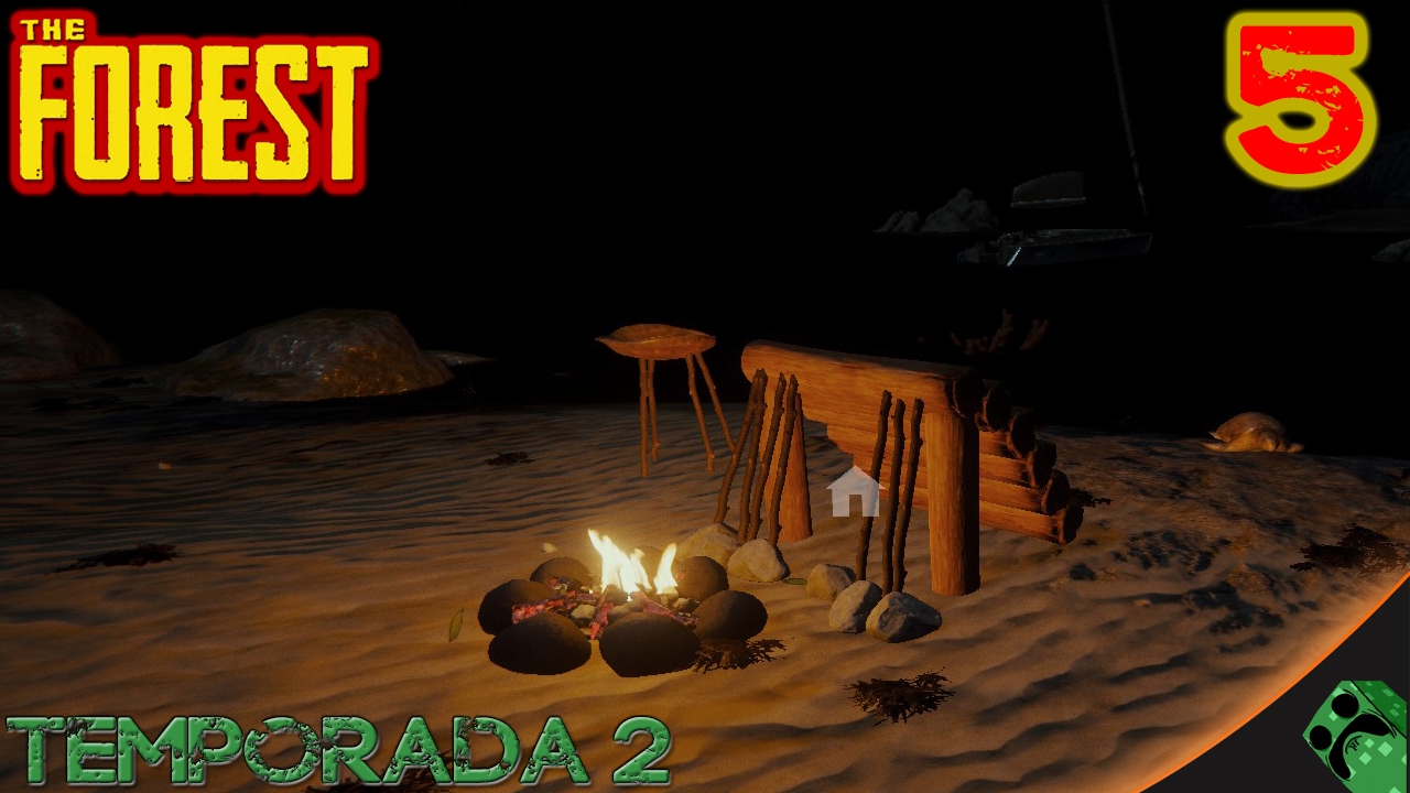 The Forest - T2E5 - Tela y Trampa para conejos | Gameplay Español