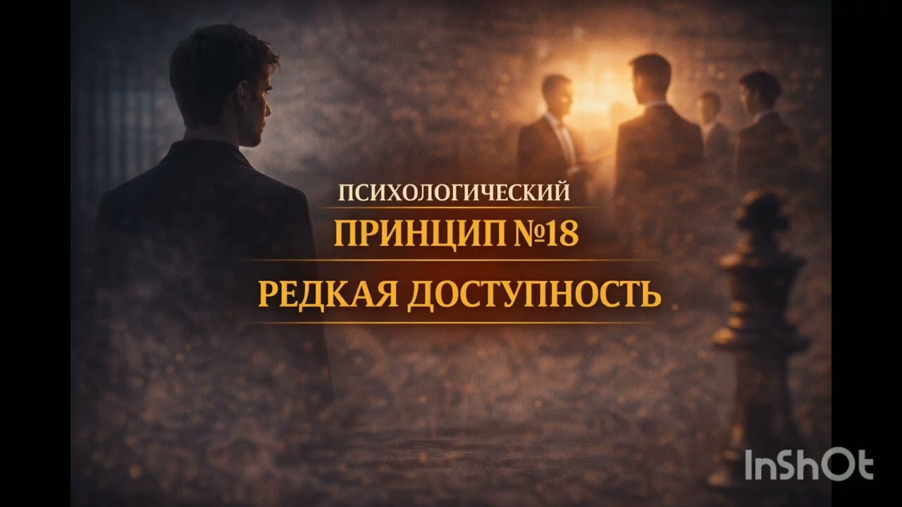 Психологический принцип №18 | Редкая доступность