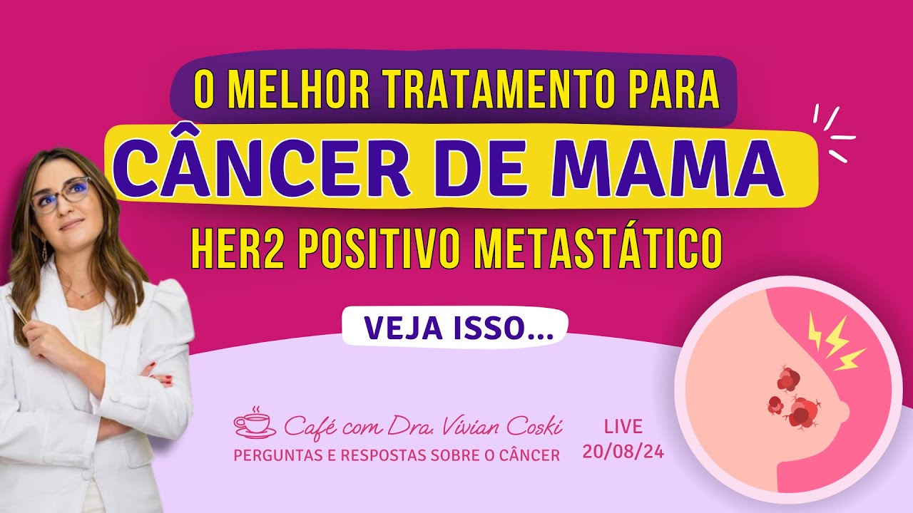 Qual o melhor tratamento de 1ª linha para o câncer de mama HER2 positivo metastático?