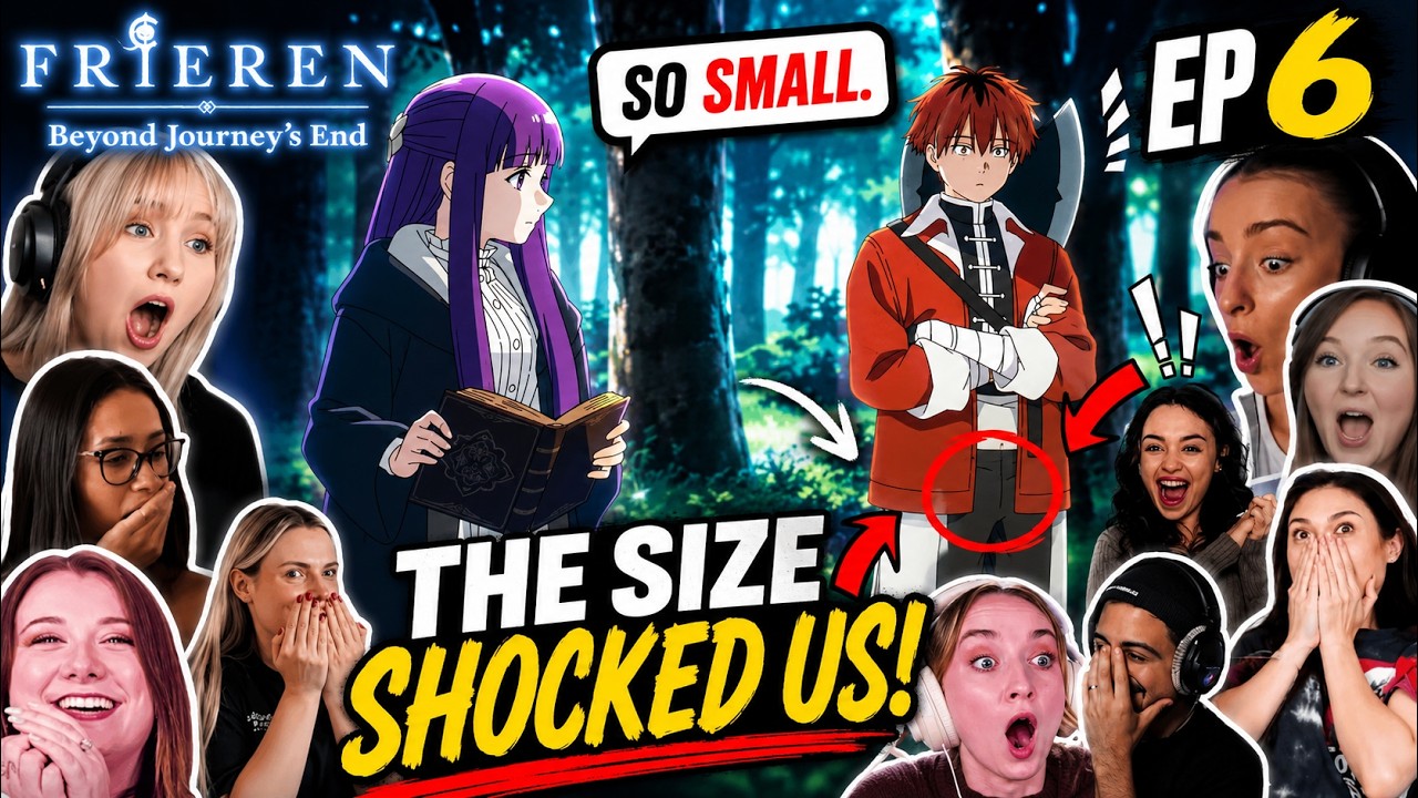 SO SMALL?!!!😱 Frieren Reaction Compilation Episode 6