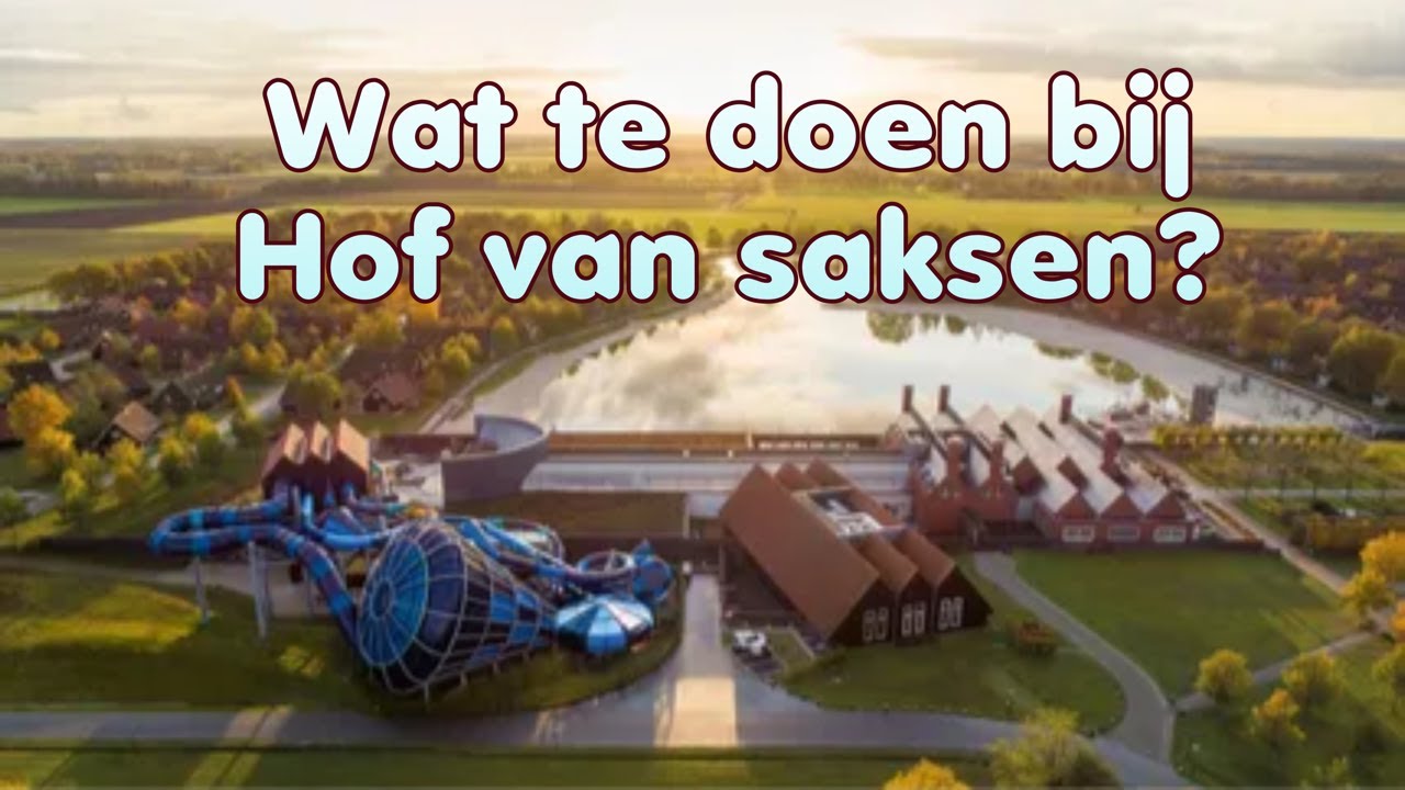 Wat te doen bij Hof van Saksen? (4k 2025 slides onride)