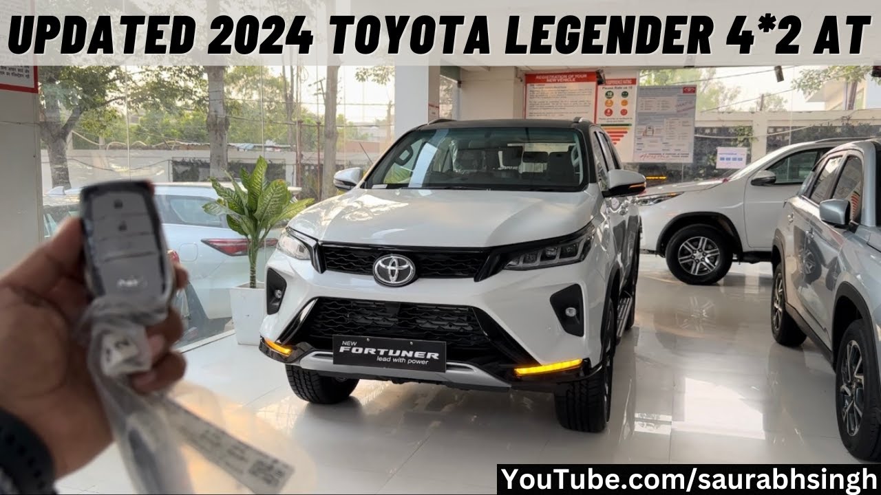 Updated Toyota Fortuner Legender 4x2 AT 2024 Price & Features ❤️ Legender 4*2 AT Base Model Review