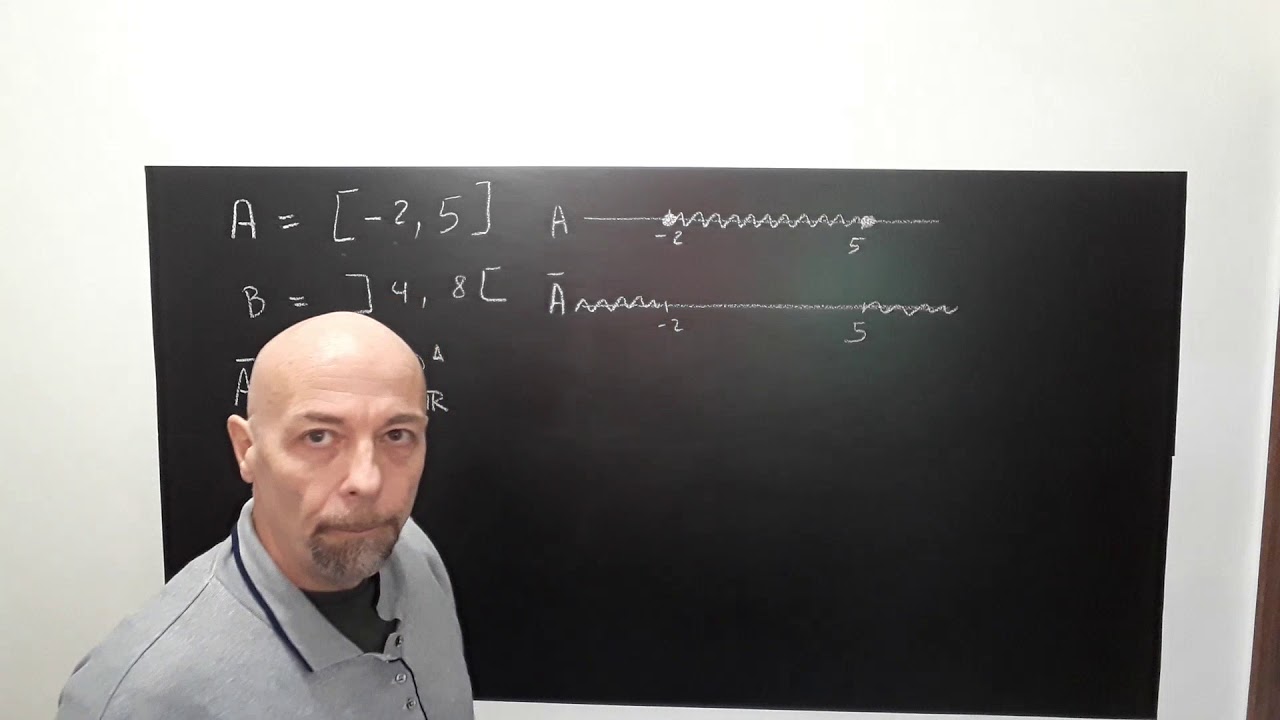 1.3 - Complementar de um intervalo real / Calculando diferenças entre intervalos
