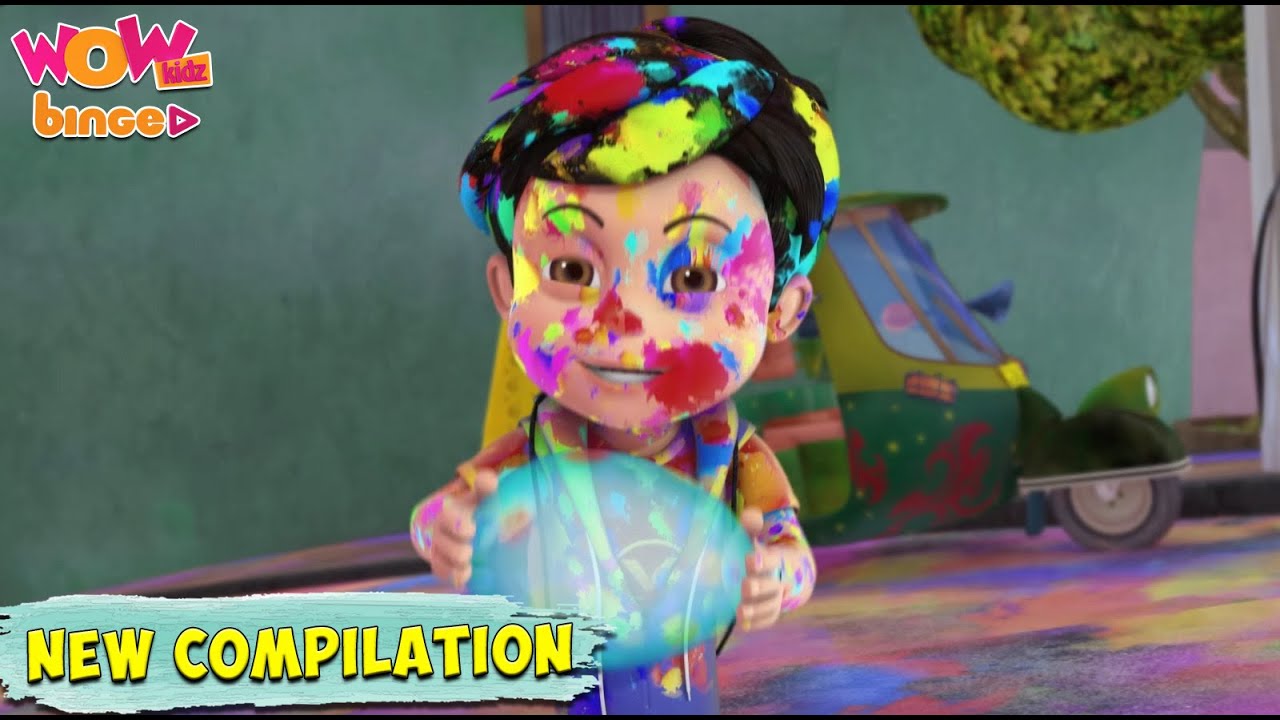 Vir The Robot Boy | Best Action Scenes Compilation - 366 | Wow Kidz Binge