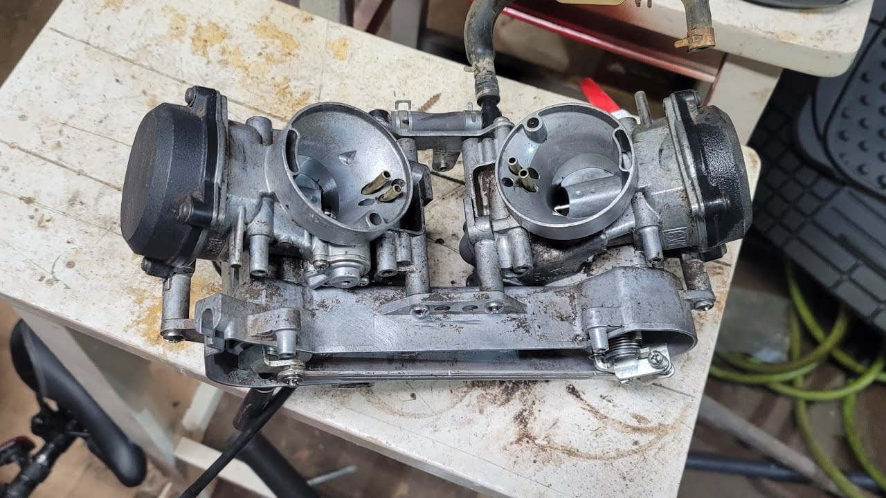 2006 Kawasaki Brute Force 650,  Carburetor rebuild, pt 4