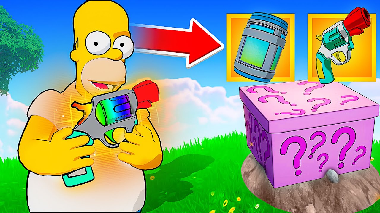 The *BEST* Landing Spot in Fortnite! (Simpsons)