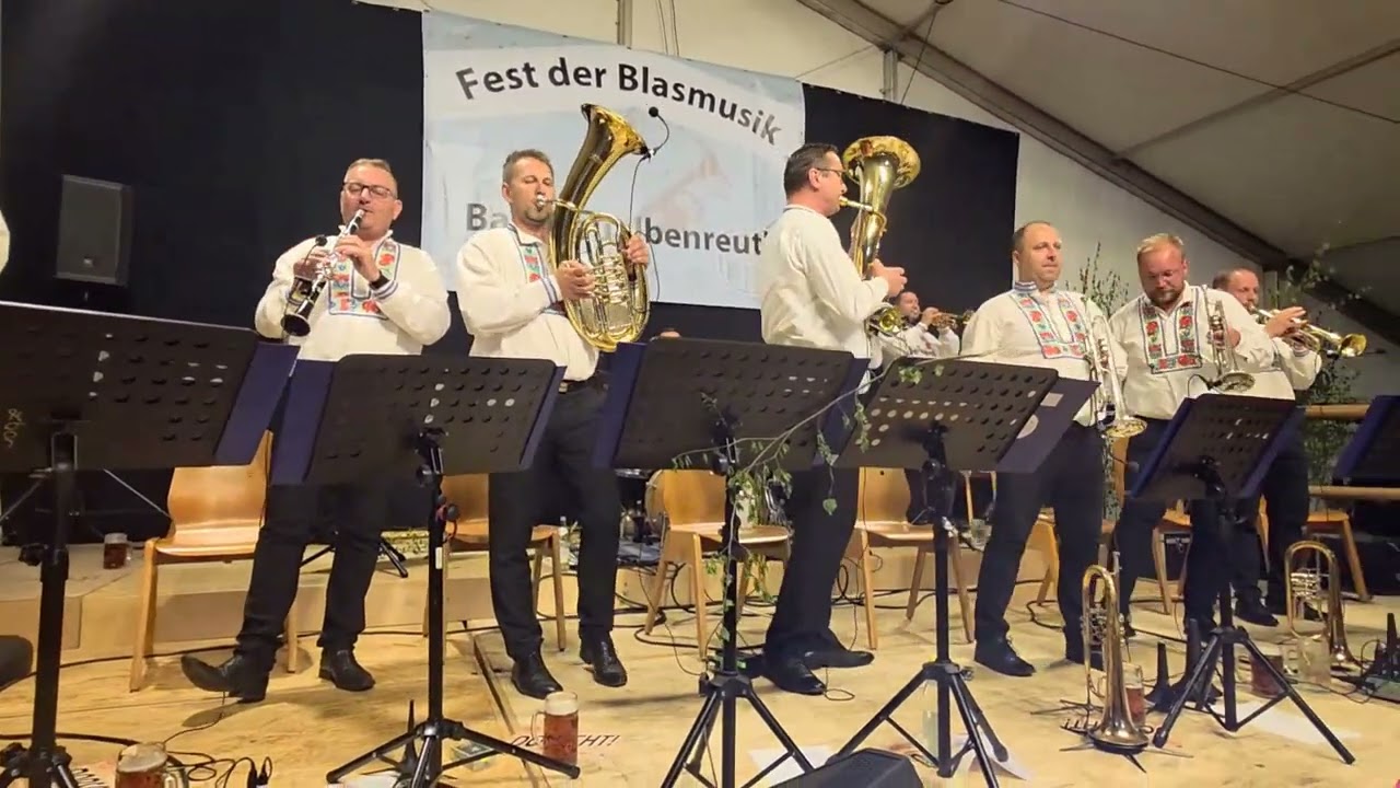 Dunajska Kapela - Intro - Unter der Burg |  Fest der Blasmusik Neualbenreuth 2025