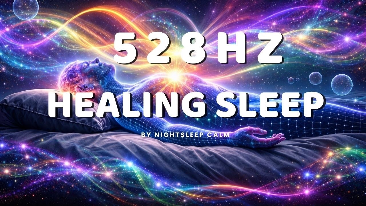 528Hz Sleep Music – Deep Healing, DNA Repair & Full Relaxation (No Ads)