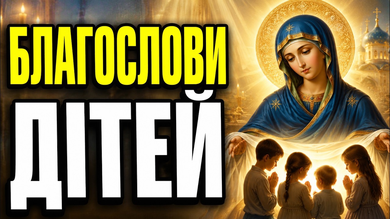 МАТЕРИНСЬКЕ БЛАГОСЛОВЕННЯ! Найсильніша молитва, яка змінить долю ваших дітей та онуків (Псалом 111)