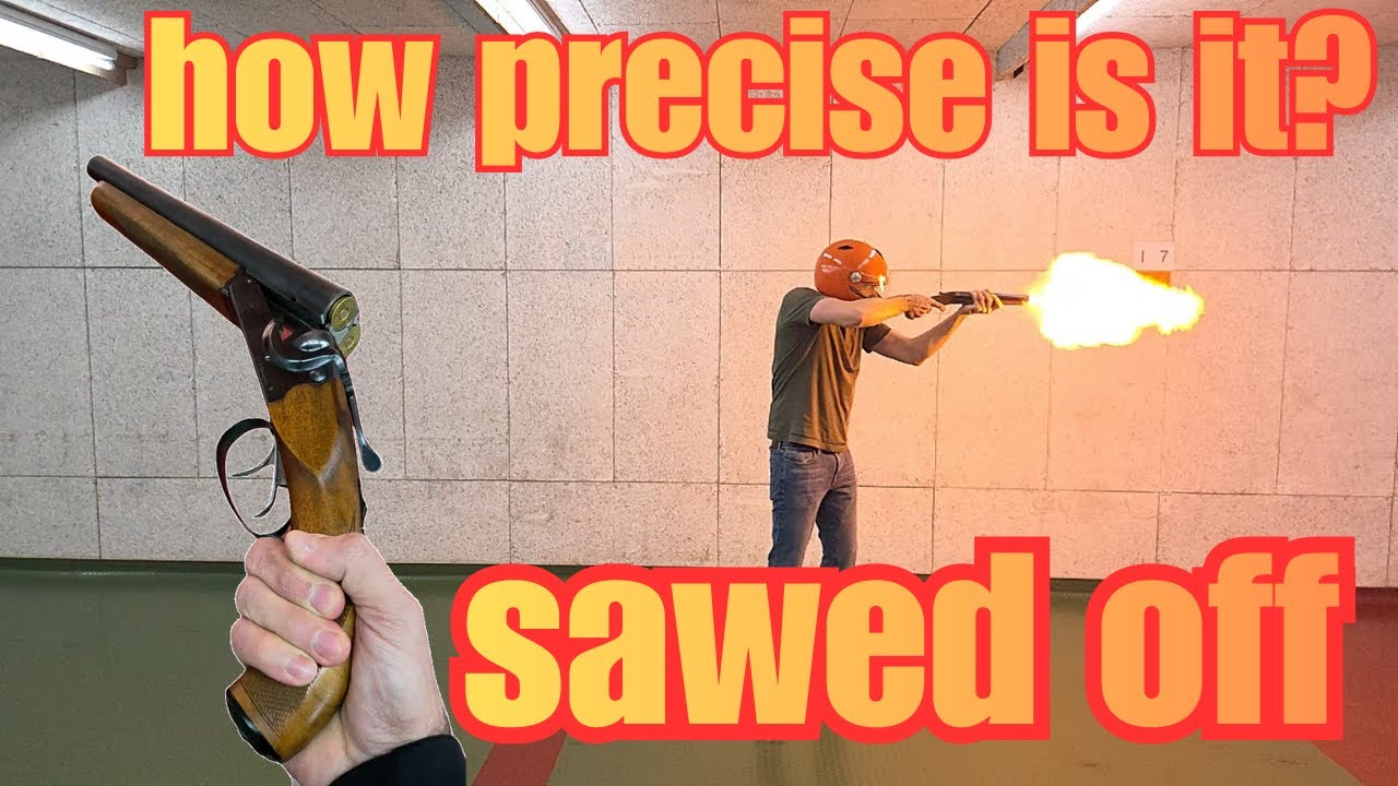Sawed Off Shotgun Precision Test