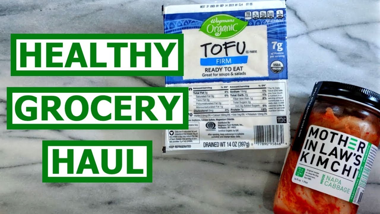 Healthy Grocery HAUL! What a Dietitian Buys at the Store!