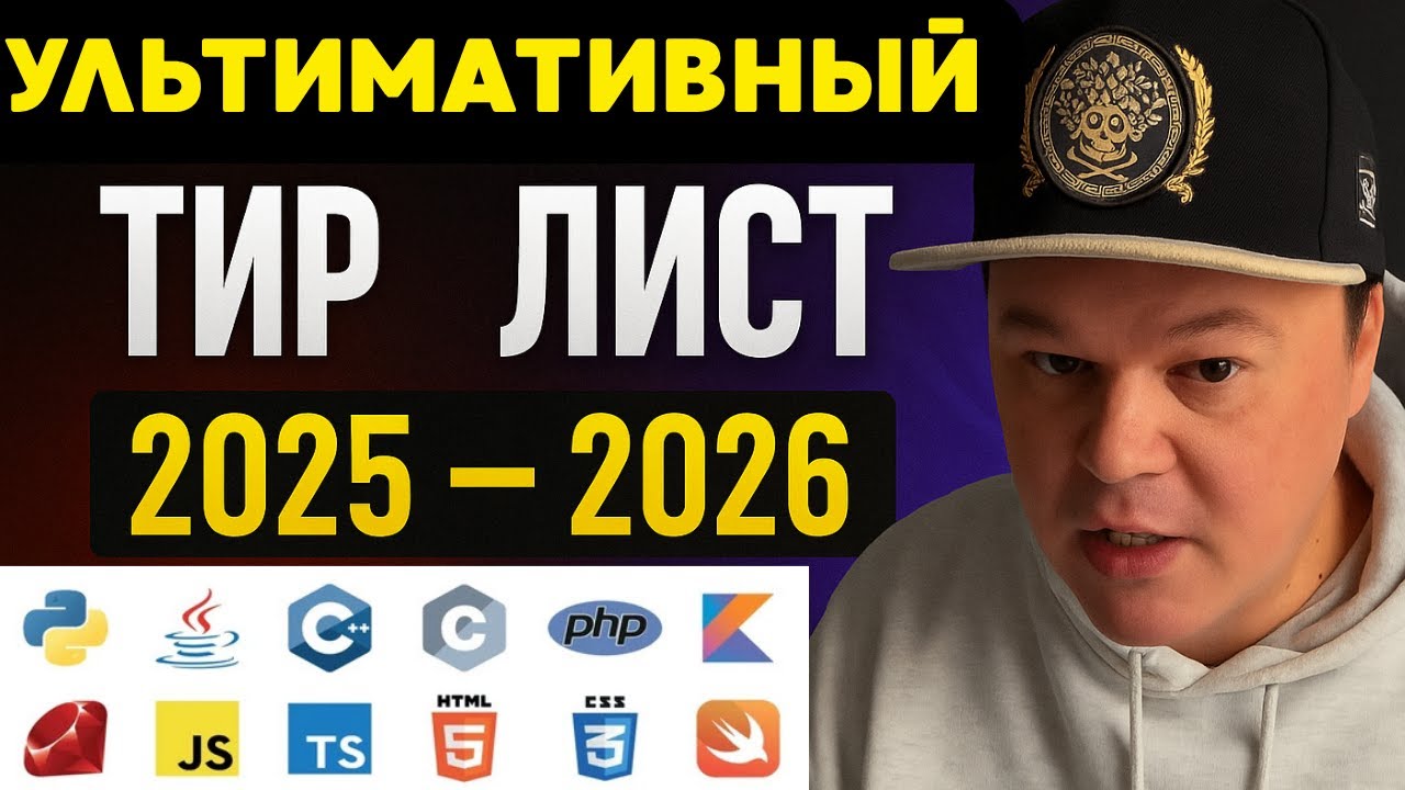 Ультимативный тир лист языков программирования 2025-2026