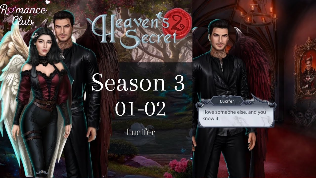 Romance Club //🖤😈 Heaven's Secret 2  | Season 3 | Lucifer Route | Episodes 01-02