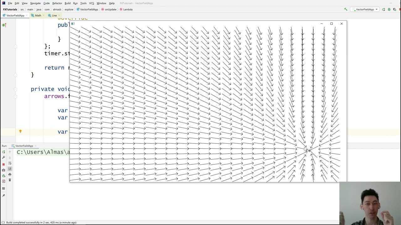 JavaFX: Visualizing Vector Fields