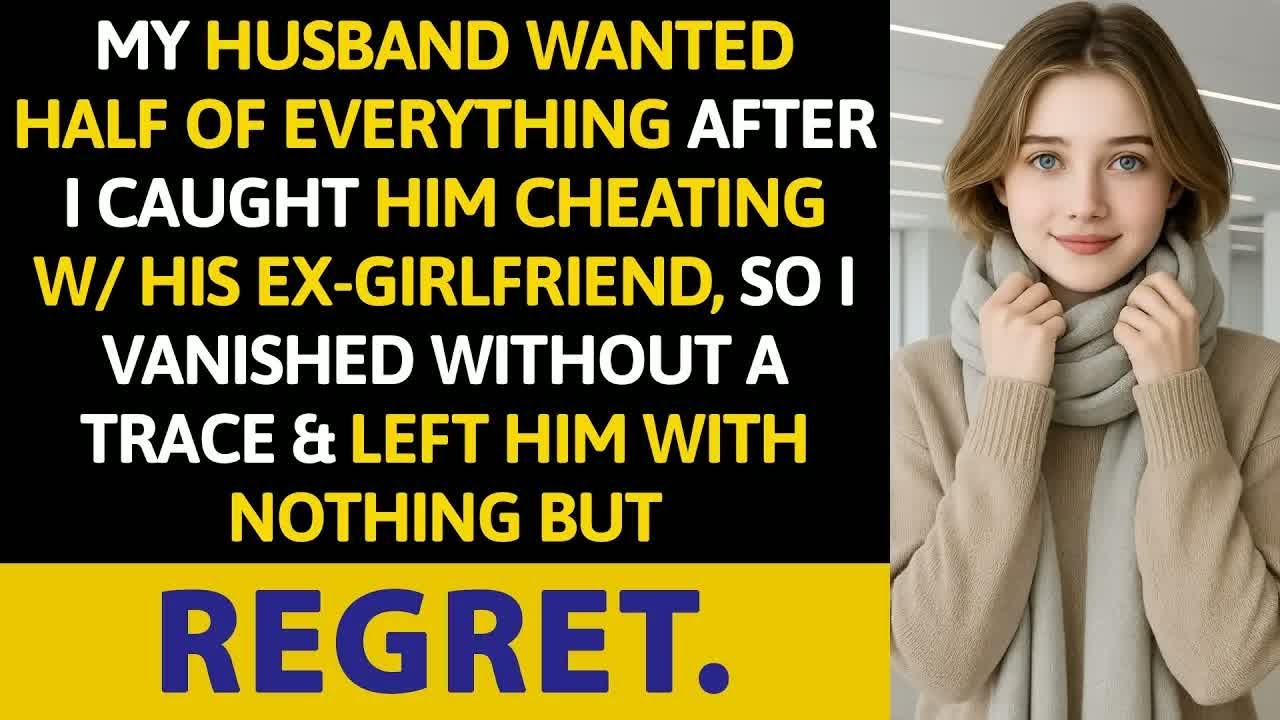 My Husband Wanted Half Of Everything After I Caught Him Cheating W⧸ His Ex-Girlfriend, So I Vanished