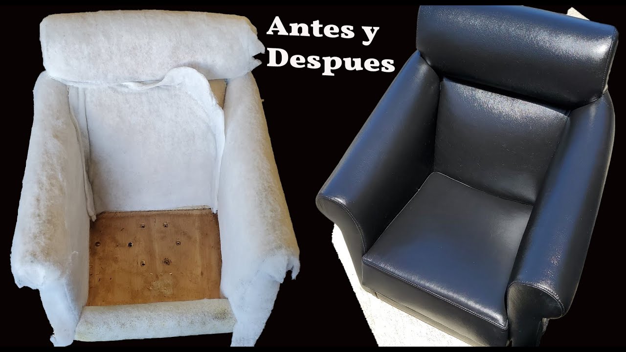 Como Tapizar Una Silla En Cuero - Tapiceria Basica.
