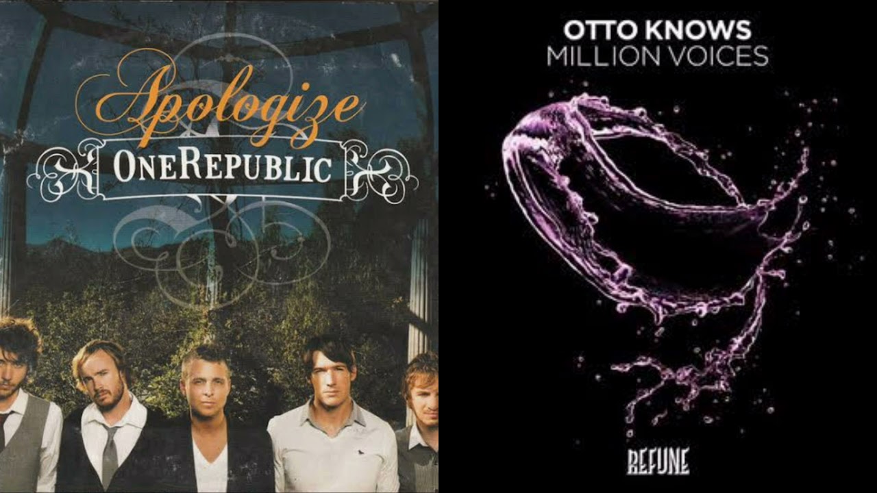 One Republic Vs Otto Knows - Apologize Vs Million Voices ( Mash - Up )