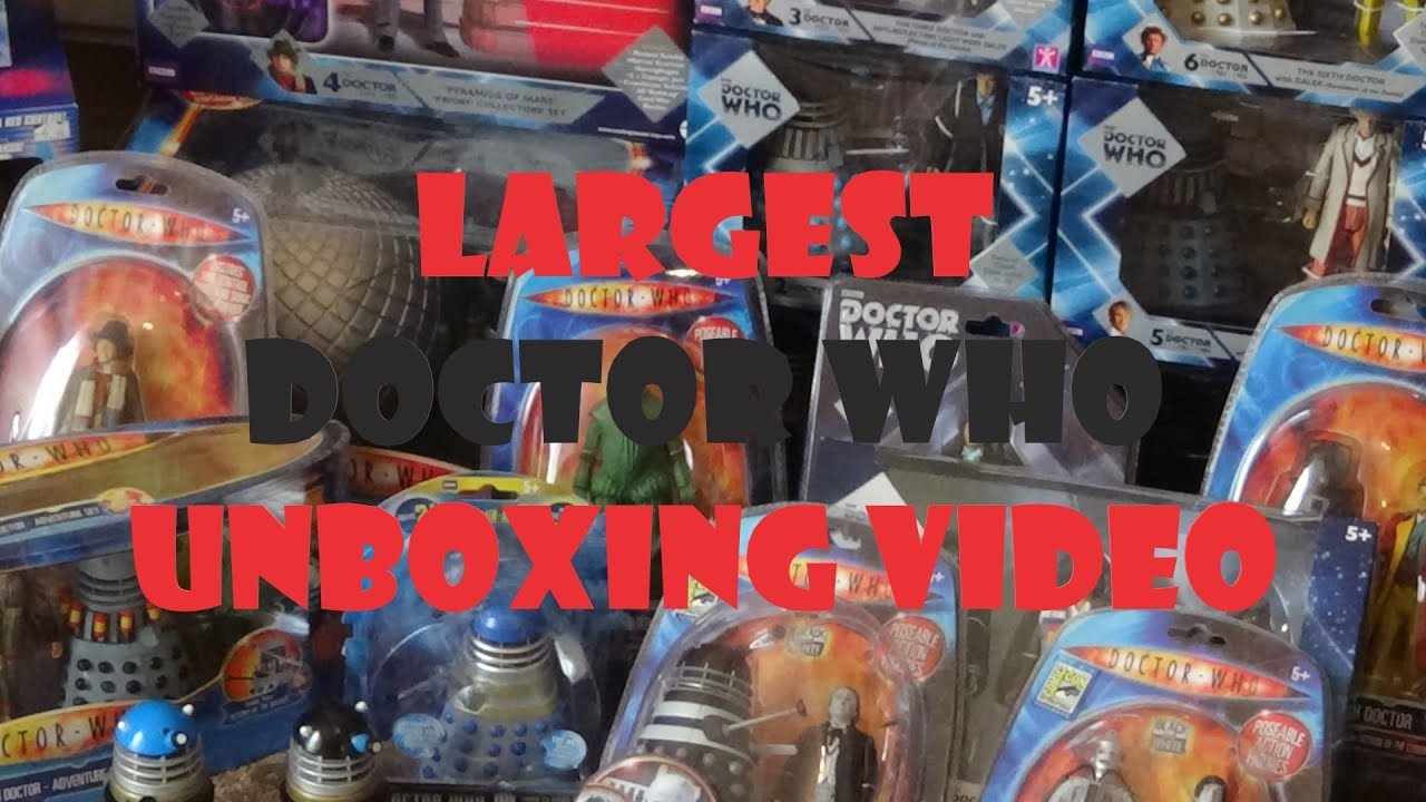 LARGEST Doctor Who Unboxing Video #3