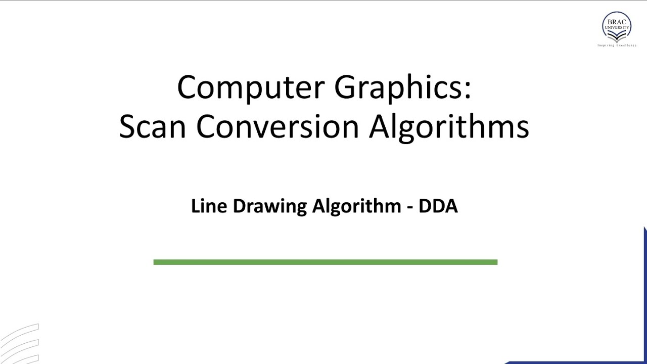 DDA Class Recording | Feb 10 2026 | CSE423 Computer Graphics