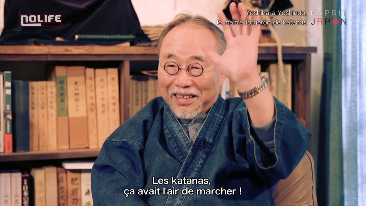 #68 YOSHIHARA Shindo et la forge des katana Esprit Japon noco Nolife