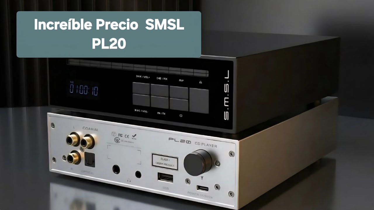 El mejor CD player costo-beneficio: SMSL PL20
