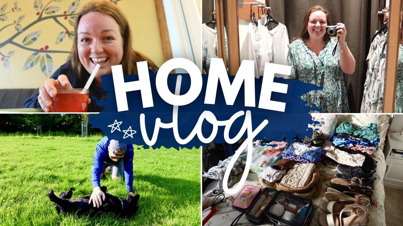HOME VLOG! 🏡 running errands & productive day in my life 📝 organising, packing & travel prep ✈️ 🧳