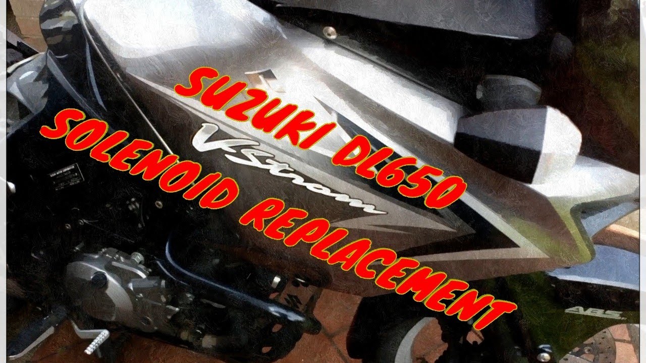 Suzuki DL650 V-Strom Starter Solenoid Replacement