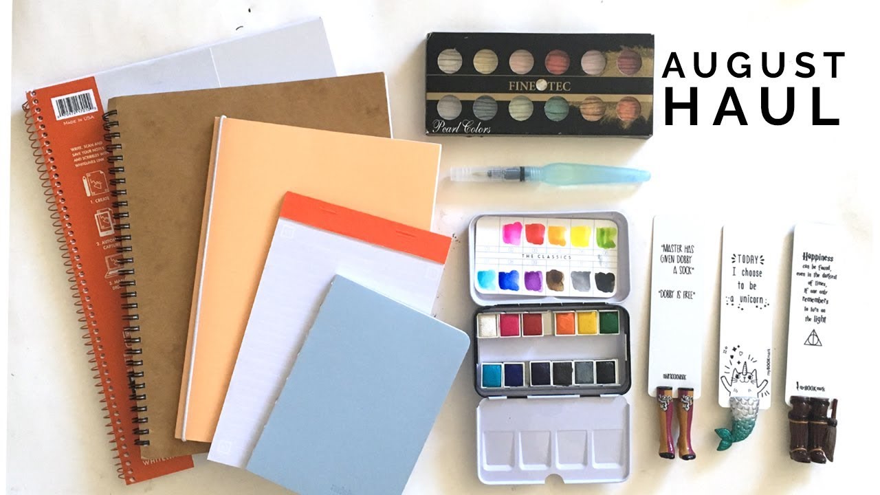 a summer stationery haul 🌻