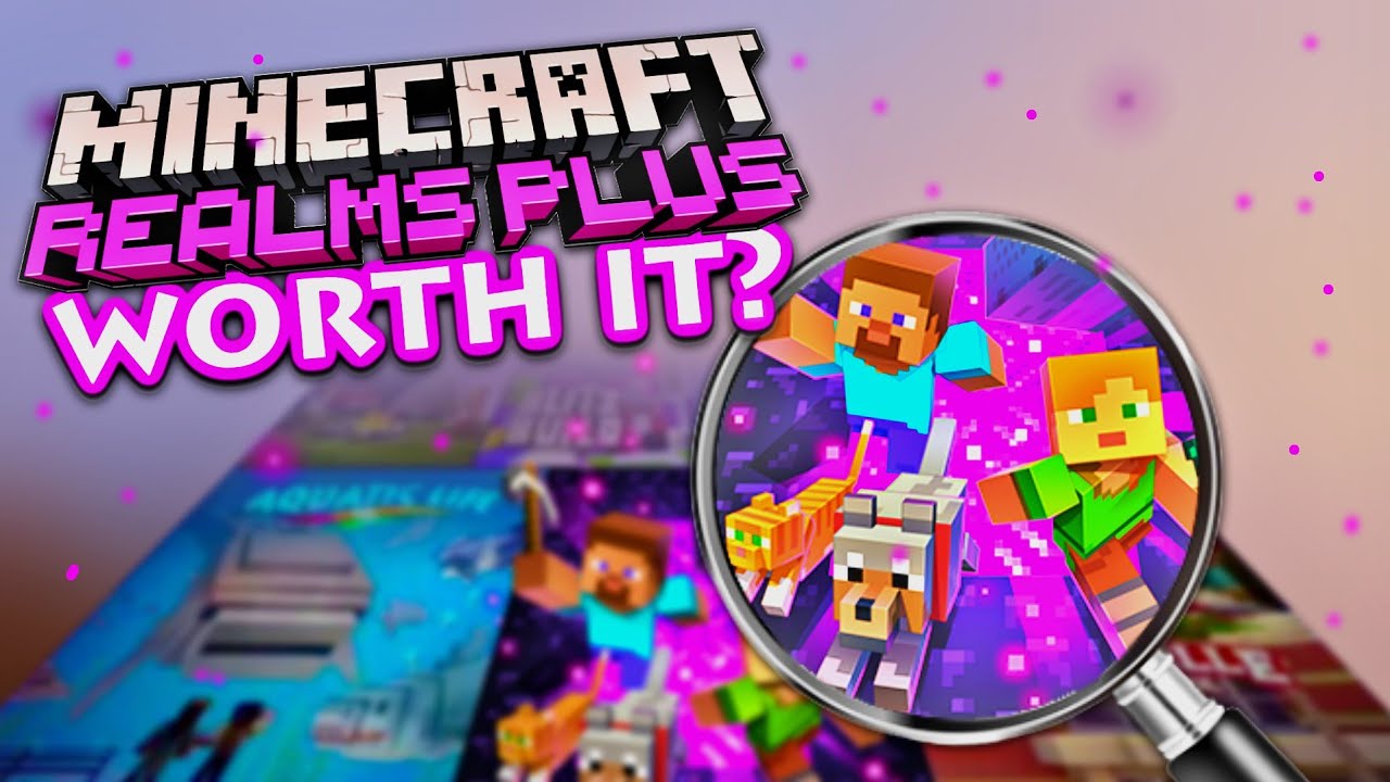 Is the new Realm PLUS worth the MONEY?! - (Minecraft Realm Plus Review!)