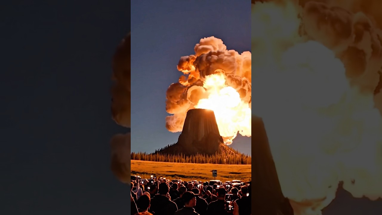 Devils Tower National Monument in Wyoming 😳😲🤯