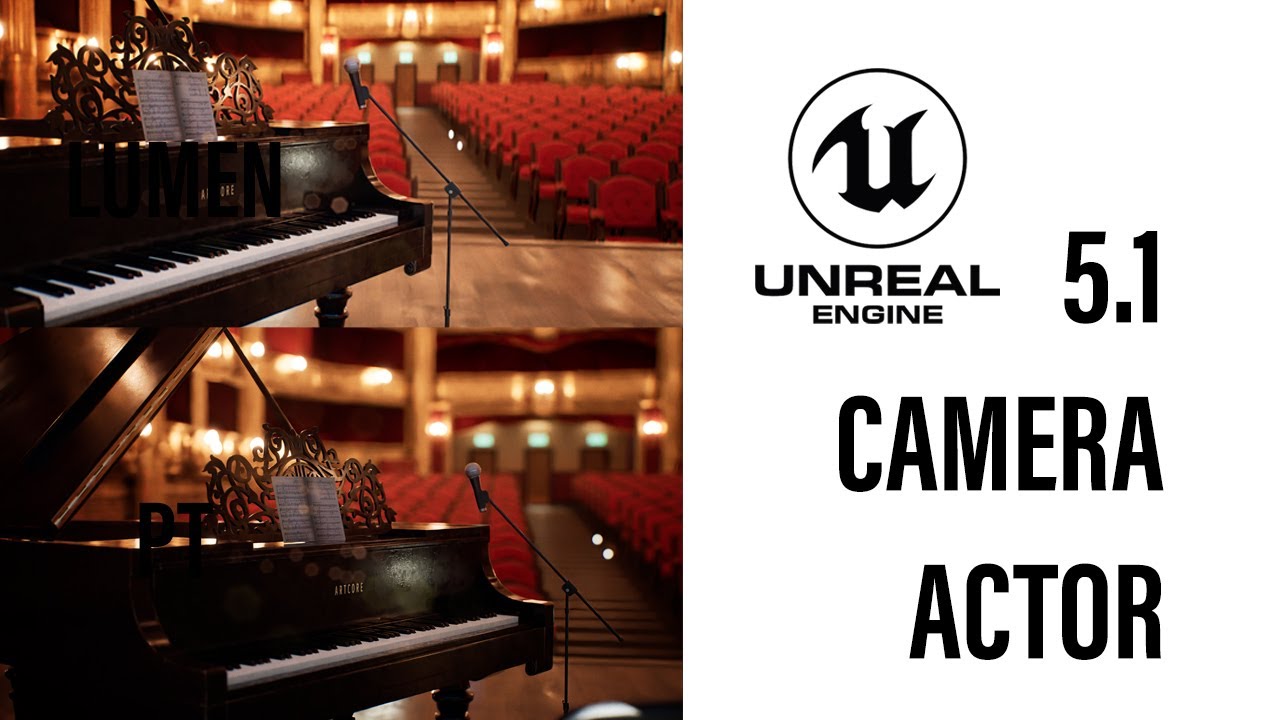 Начало работы с Cine Camera Actor в Unreal Engine 5 | УЧЕБНОЕ ПОСОБИЕ