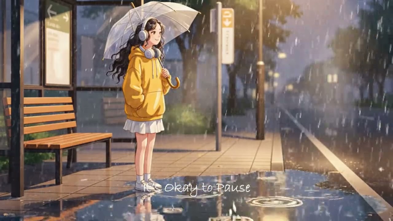 It's Okay to Pause☕️ | Lofi Piano to Relax, Reflect & Sleep