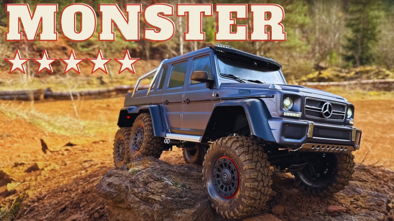 🔥NEW TRAXXAS🔥 Clipless TRX6 - Mercedes G63 AMG Scale Crawler – Ultimate Test! 🚙🔥