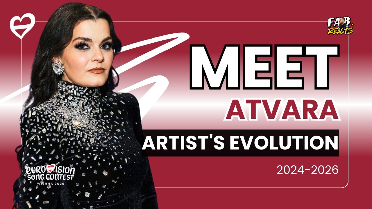 MEET Atvara | Artist´s Evolution: 2024-2026 | LATVIA 🇱🇻 ESC 2026 🎶😍 #esc2026 #evolution