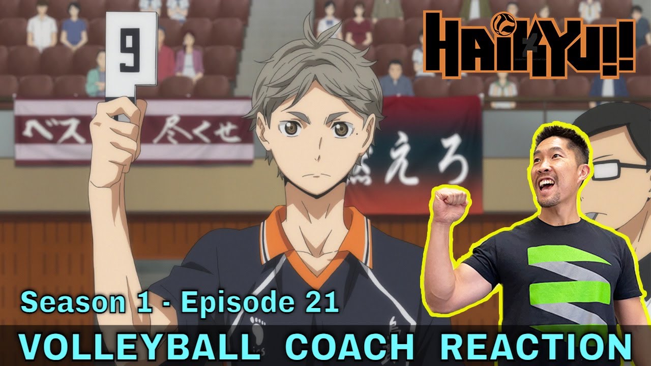 Volleyball Coach Reaction To HAIKYUU S1 E21 - Senpai's True Abilities