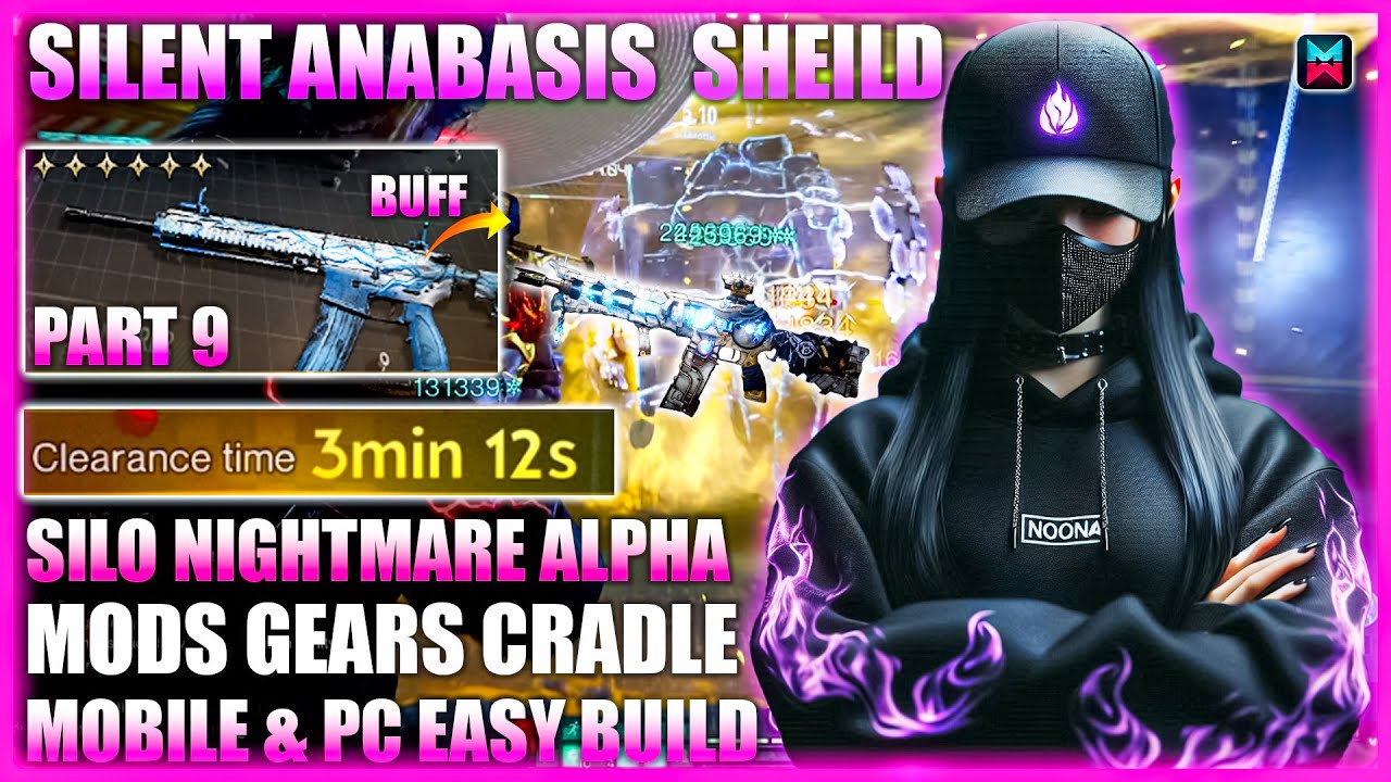 SOLO FAST RUN - NO HEAL M416 SILO NIGHTMARE ALPHA🥶BEST SHEILD BUILD GUIDE - ONCE HUMAN