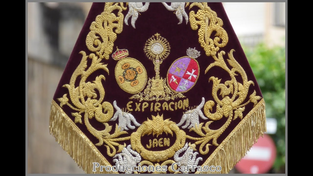 -BANDA DE CCYTT STMO CRISTO DE LA EXPIRACIÓN-PROCESIÓN CORPUS CHRISTI JAÉN 3 DE JUNIO DEL 2018-