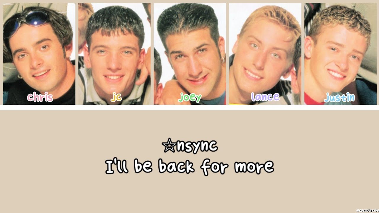 ☆NSYNC | I'll Be Back For More | Color Coded Lyrics (Demo)