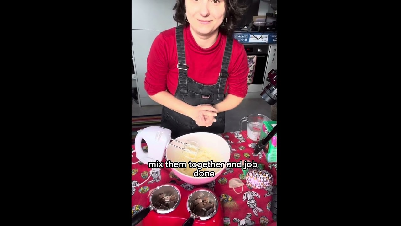 Chocolate Mousse Filled Chocolate Easter Eggs