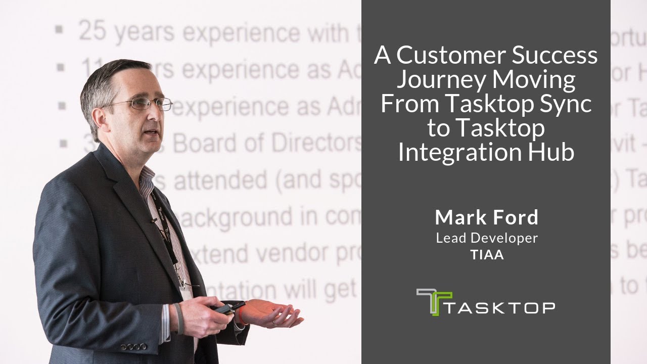 Mark Ford - A Customer Success Journey Moving from Tasktop Sync to Tasktop Integration Hub