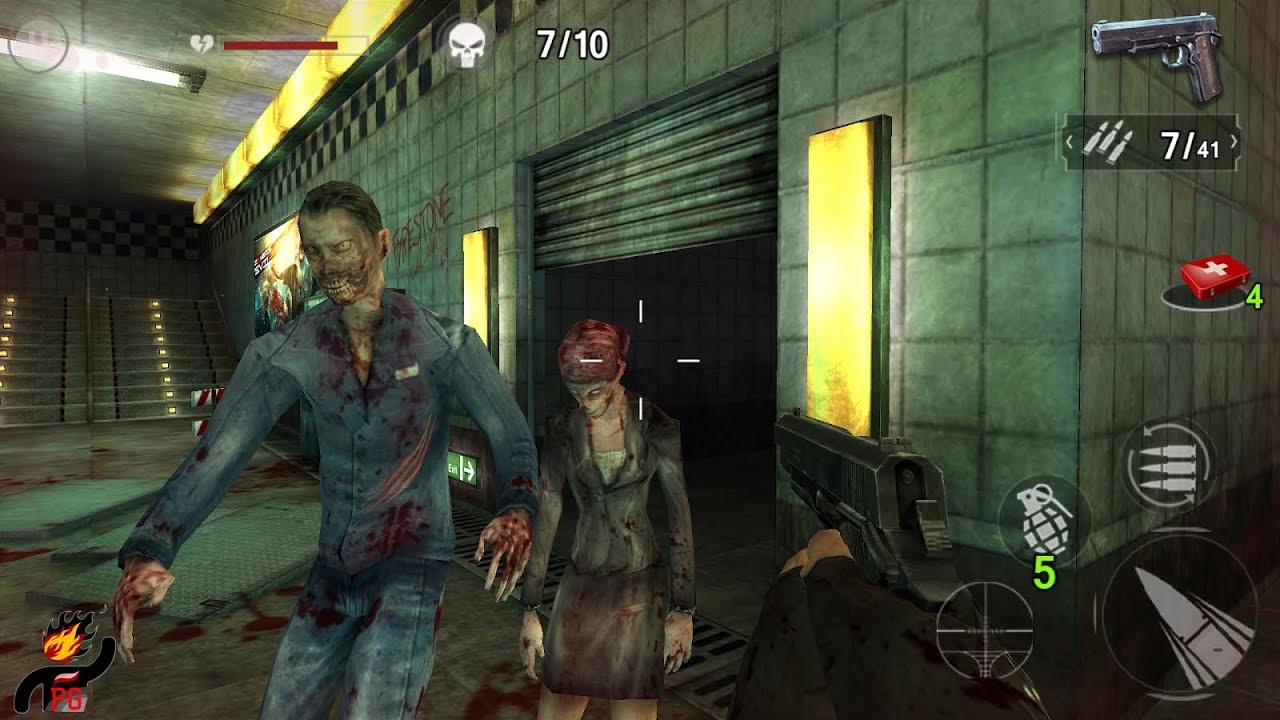 Zombie Killer : The Dead (by LonelyFish) / Android Gameplay HD