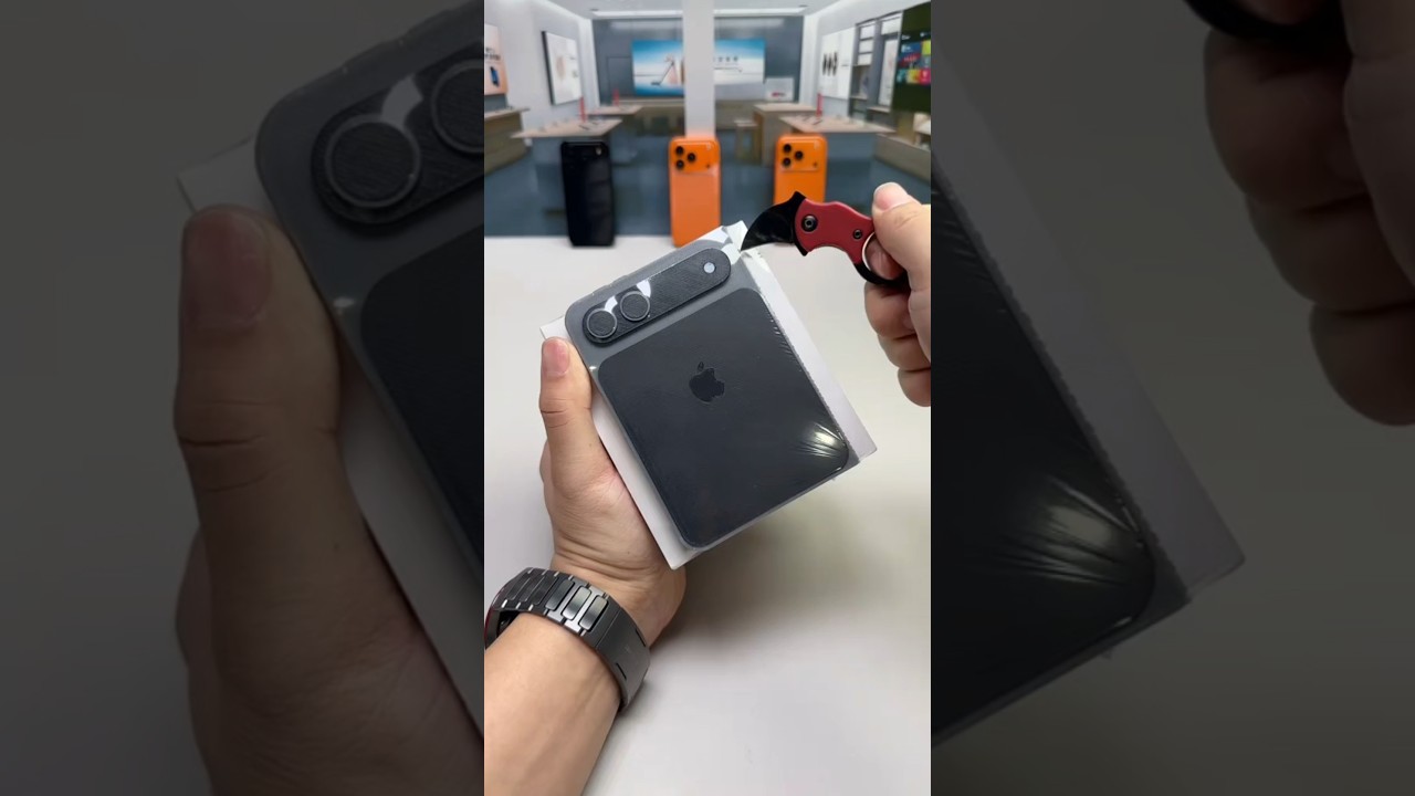 Mini iPhone 17 Pro Unboxing | First Look at Compact Flagship Reveal #iphone