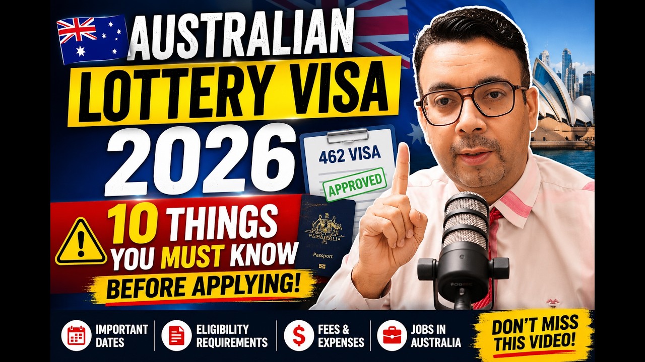 🚨 Australian Lottery Visa 2026: 5 Things You MUST Know Before Applying
