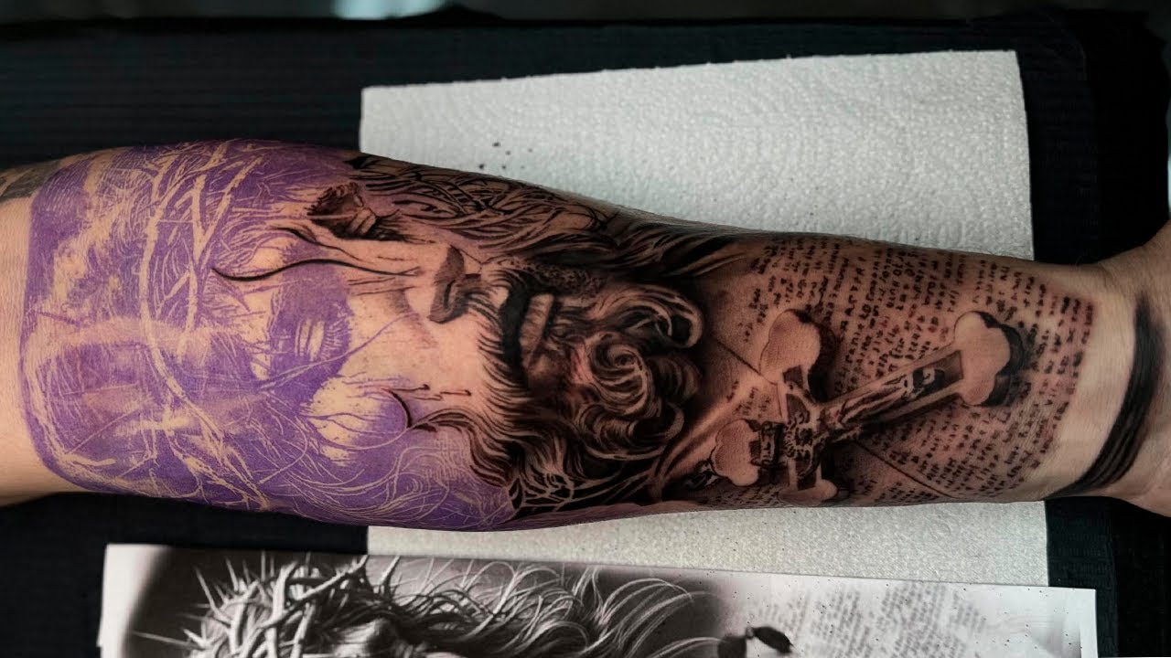 COMO TATUAR JESUS CRISTO
