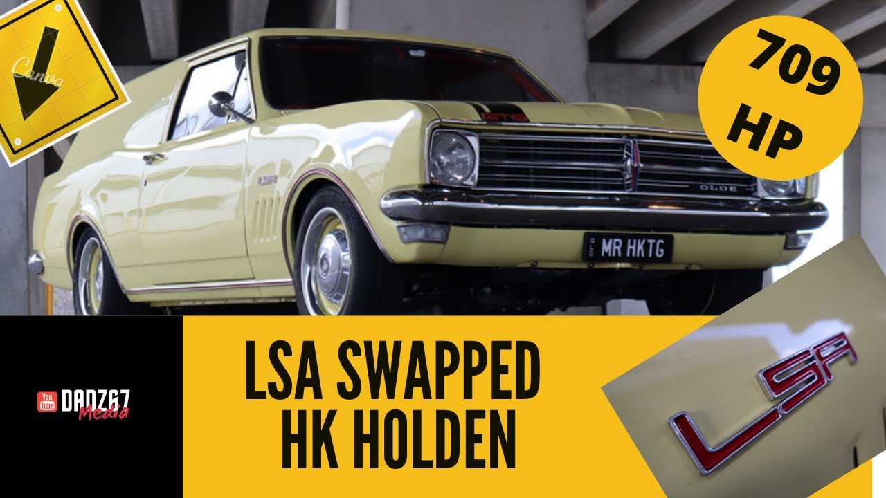 Darren's 709HP LSA Swapped HK Holden Delivery