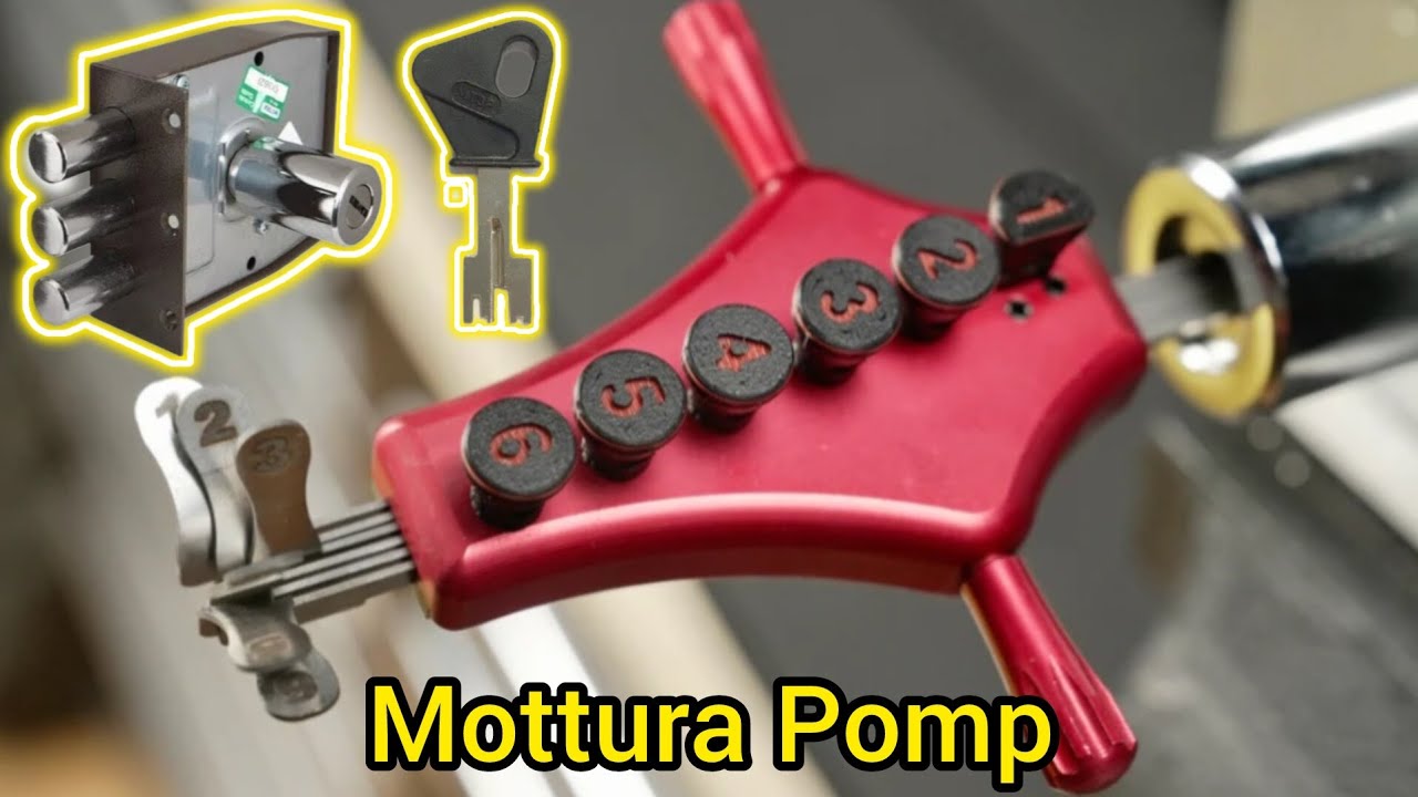 Декодирование и открытия помпового замка Mottura GEN1,2,3 +380933008410 WhatsApp
